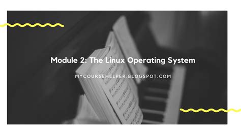 Image result for Linux Operating System Module