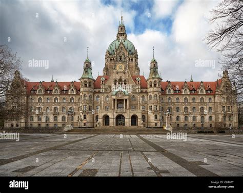 The New Town City Hall Hanover Stock Photo - Alamy