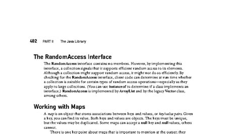Java Collections Framework: Understanding the Map Interface - Studocu