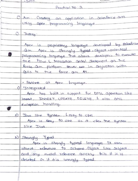 Write the a program in Apex programming language - Practicol Noe Am ...