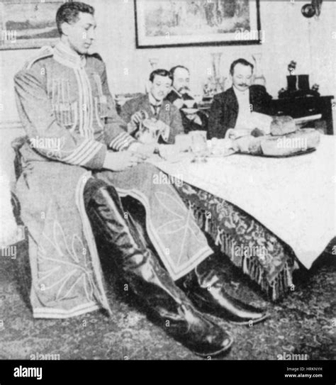 Feodor Machnov, The Russian Giant Stock Photo - Alamy