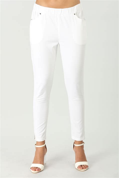 White Satin Pants Plus Size at Diane Rearick blog