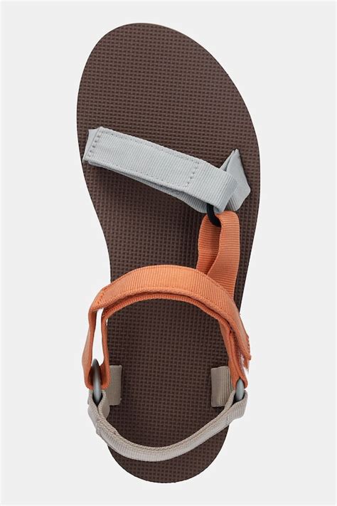 Teva sandały damskie kolor pomarańczowy | Answear.com