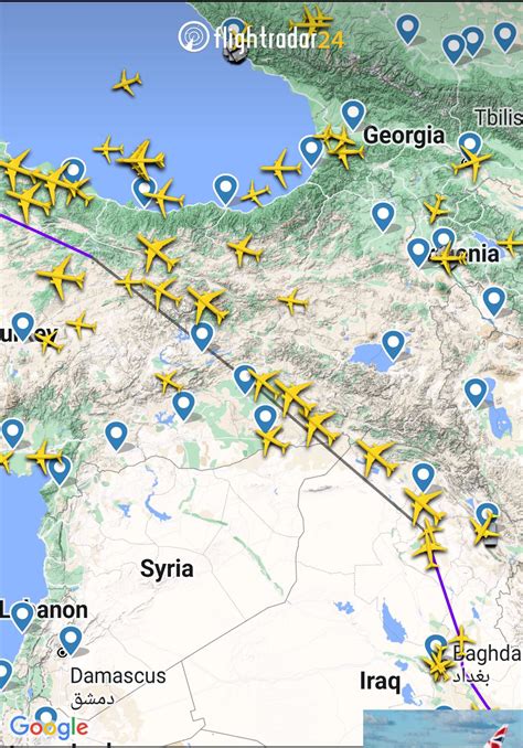 Why is some part of the route highlighted in red here? : r/flightradar24