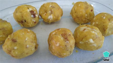 Bolón de verde ecuatoriano - Receta con queso y chicharrón