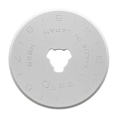 OLFA, Straight, 28 mm Blade Dia, Rotary Cutter Blade - 2CJV7|RB28-500 ...