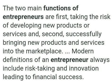 In details, write about the functions of a entrepreneur. - Brainly.in