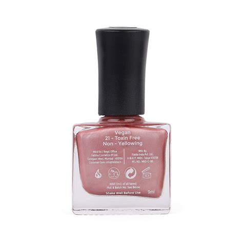 Buy COLOR FX METTALIC MATT NUDE GEL LONG LASTING NAIL ENAMEL 9 ML ...