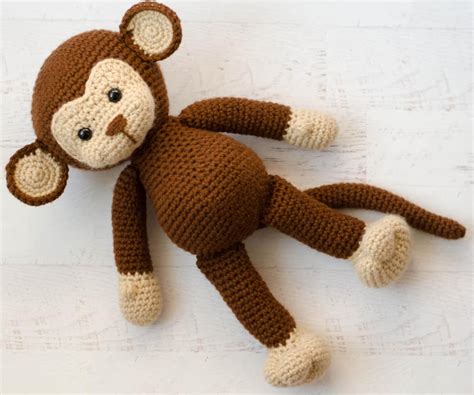 Crochet Monkey Tutorial 的图像结果