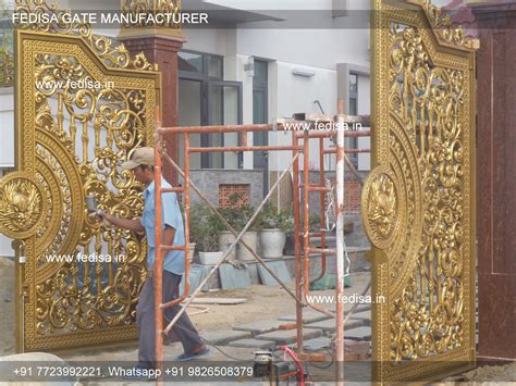 Iron Gate Designs For Indian Homes Modern Iron Pipe Gate Modern Main ...