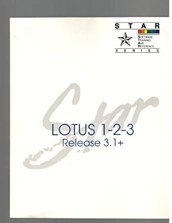 Buy Lotus 3.1 Plus (Software training & reference (STAR) series) Book ...