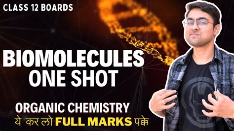 Image result for Class 12 Biomolecules One Shot Arvind Arora