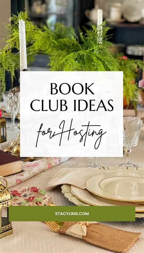 How to Host a Perfect Book Club Party: Tips, Themes, and Menu Ideas ...