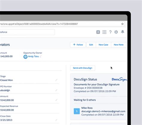 Image result for DocuSign Salesforce