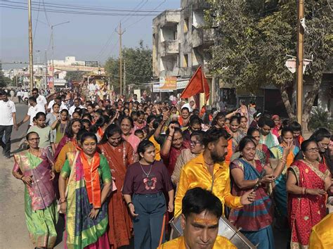 Huge crowd of devotees at Kalbhairav Temple, grand procession of Dada ...