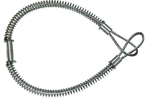 Generic Indian Whip Check Safety Cable (Qty 1) 3 mm x 500 mm, Silver ...