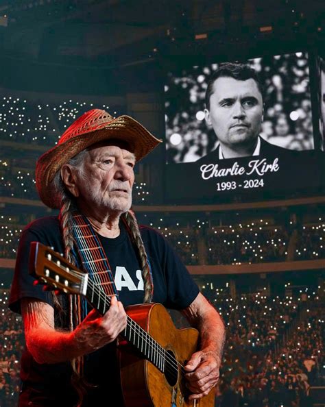 A SONG FOR CHARLIE KIRK — WILLIE NELSON'S SILENT FAREWELL: At the ...