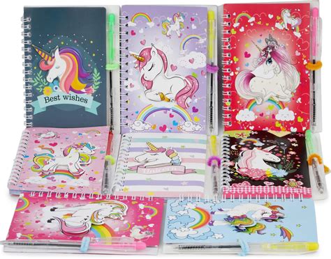 Tera 13 Unicorn Diary with Pen for Girls Boys Kids (Pack of 12 ...