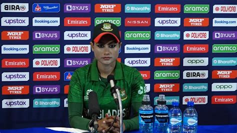 21 February - Cape Town - Bangladesh player Jahanara Alam post-match ...