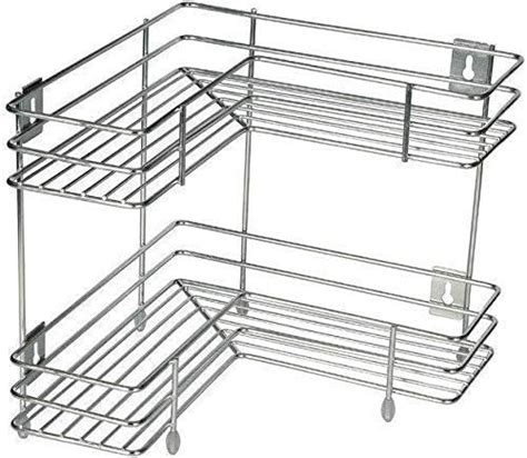 ASHLAS 4 Layer Stainless Steel Kitchen Trolley Rack Fruit Vegetable ...
