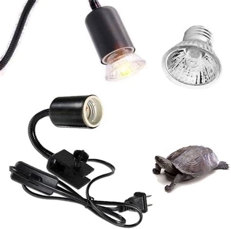 Western Era Reptile Heating Lamp Included Bulb, UVA UVB Lighting Lamp ...