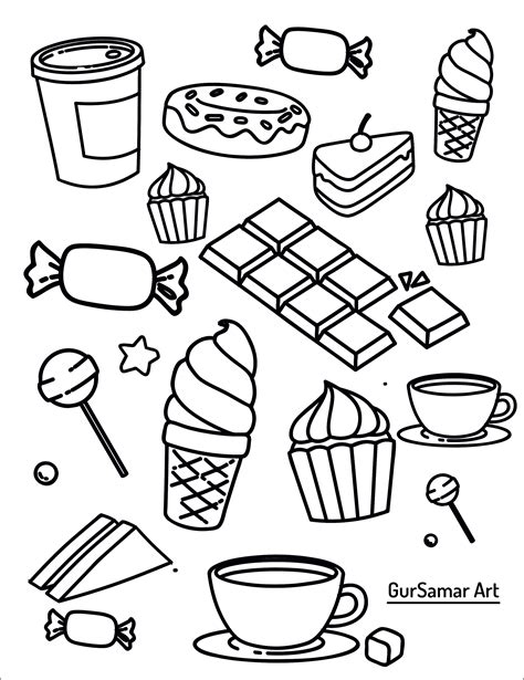 Food Coloring Page - Il Fullxfull.4238187824 Lpzy summer food coloring ...