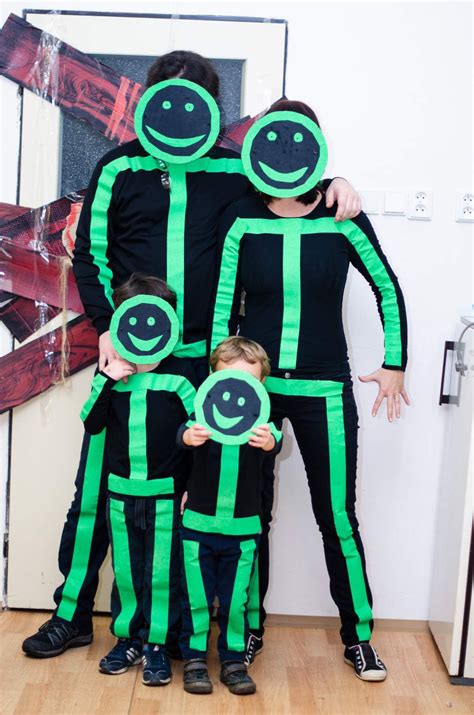 Light Up Stickman Halloween Costume - 311 Recipes