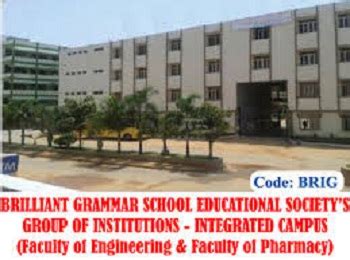 Brilliant Grammar School Educational Society's Group of Institutions ...