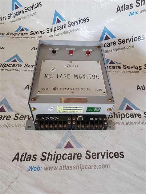 TERASAKI EVM-1AX VOLTAGE MONITOR – Atlas Shipcare Services