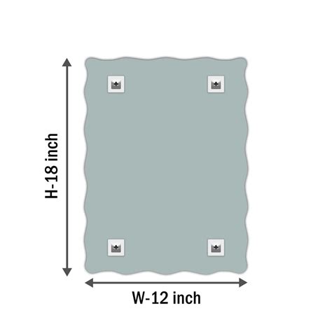 Rectangular Bevelled Frameless Mirror (Saint-Gobain) – Flair Glass