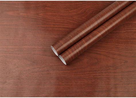 Jaamso Royals Brown Wood wallpeper PVC Self Adhesive Home Decoration ...