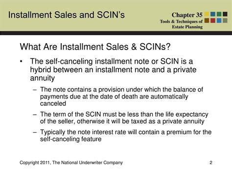 Sample Self Cancelling Installment Note 的图像结果