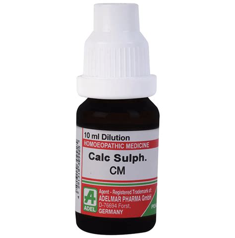 ADEL Calc Sulph. Dilution CM – Classic Derma