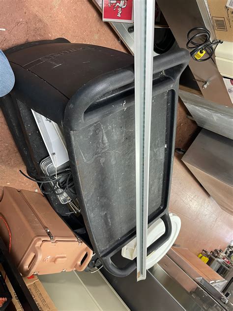 Used San Jamar CK6548A 48" x 2" Aluminum Wall Mounted Ticket Holder ...