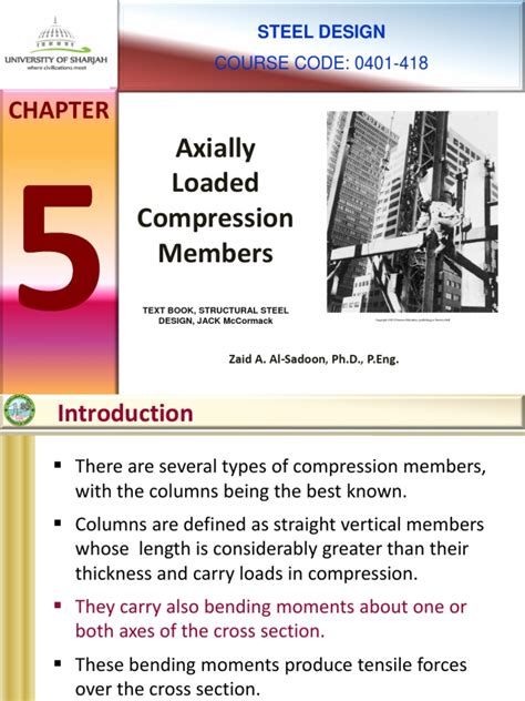 Axially Loaded Compression Members Example Problem 的图像结果