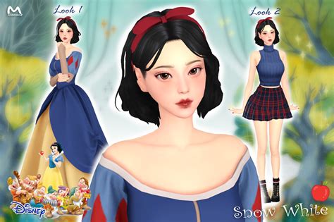 🍎Snow White🧙‍ (Disney Princess)🛖 | Mildchoco | Sims 4 children, Sims 4 ...