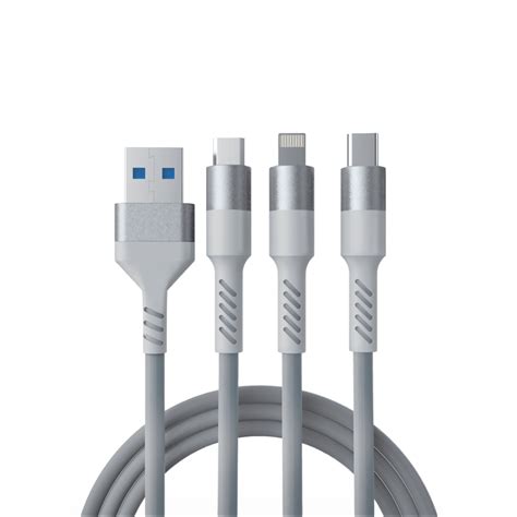 FINGERS Triple Connect Mobile Cable with 3 interfaces of Micro USB ...