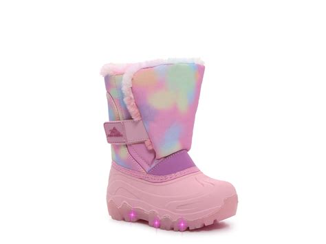 High Sierra Rainbow Light-Up Snow Boot - Kids' - Free Shipping | DSW