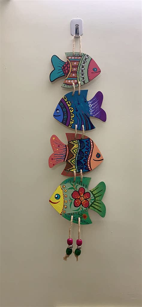 Fevicryl Dot Art DIY Kit | Fish Wall Hanging | Kit contains Dotting ...