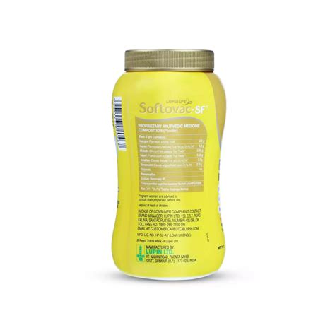 Lupin Softovac SF Constipation Powder (450g) - Cureka