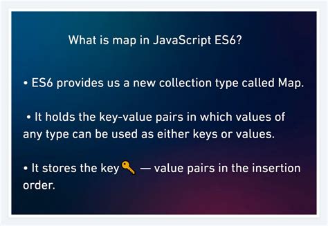 Image result for How to Create a Map with Keys an Values JavaScript