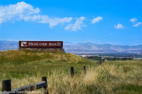Highlands Ranch sign off 470 with Rocky Mountain views in the ...
