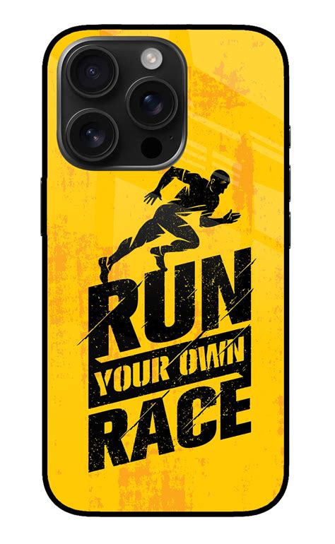 Save Big: Get the Run Your Own Race iPhone 16 Pro Max Back Cover - Shop ...