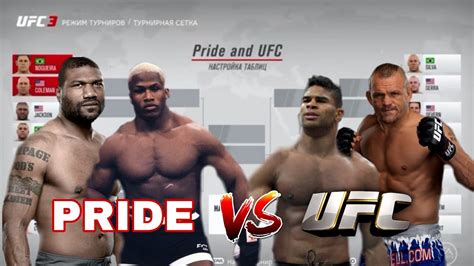 Pride vs UFC/UFC/ТУРНИР/GRIZLY - YouTube