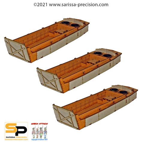 LCVP (Landing Craft Vehicle Personnel) Higgins Boat (28mm) - Sarissa ...
