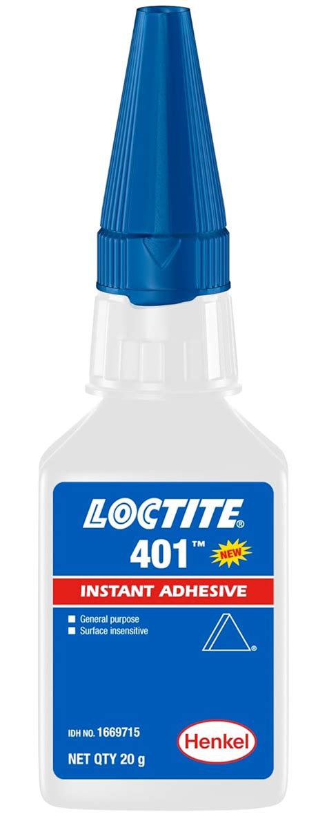 Loctite 401 Instant Adhesive 20g | Transparent | For Plastic, Metal ...