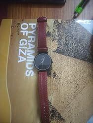 SWISSTONE Analog Women's Watch (Brown Dial Brown Colored Strap ...