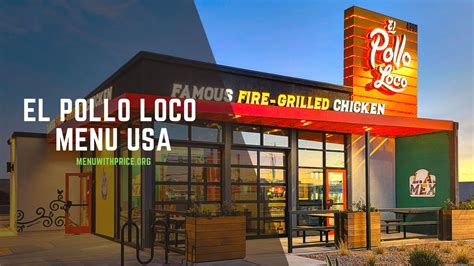 El Pollo Loco Menu With Prices 2025 USA (UPDATED)