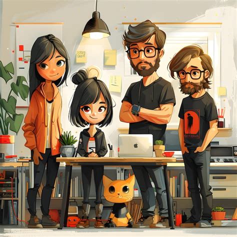 IT Team Vector Image 的图像结果