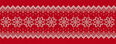 Knit red print. christmas seamless pattern. knitted sweater texture ...